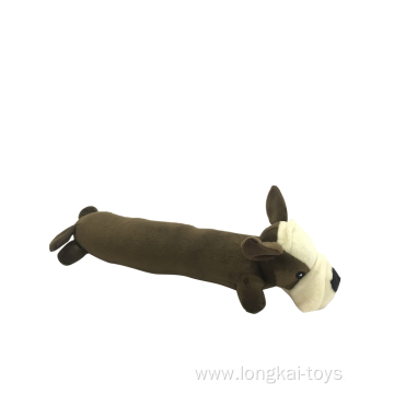 Top Paw Plush Grey Dog Toy